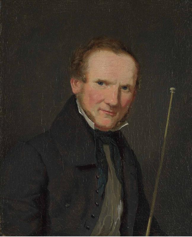 Christen Kobke Portrait of Wilhelm Bendz Germany oil painting art